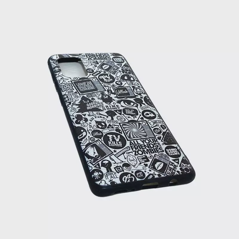 قاب گوشی موبایل سامسونگa71-a71 4g.مدل سیاه سفید