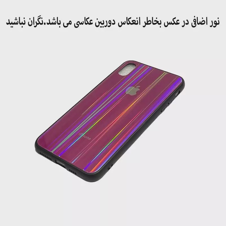 قاب موبایل اپلxs max-ایفونxs max.مدل پشت شیشه ای4