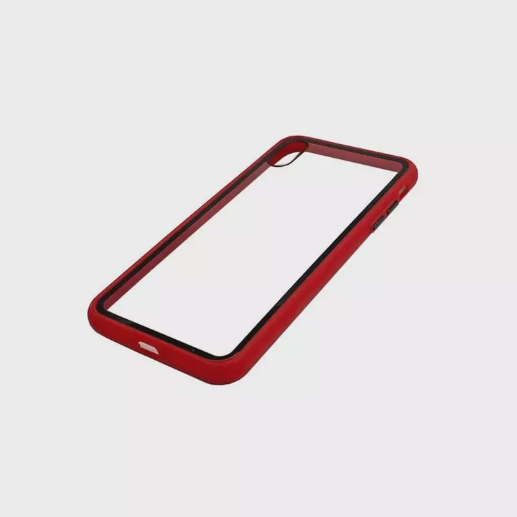 قاب موبایل اپلxs max-ایفونxs max.مدل پشت شفاف