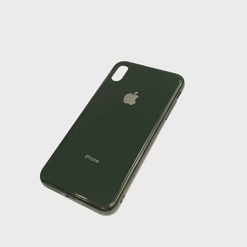 قاب موبایل اپلxs max-ایفونxs max.مدل پشت گلس اورجینال