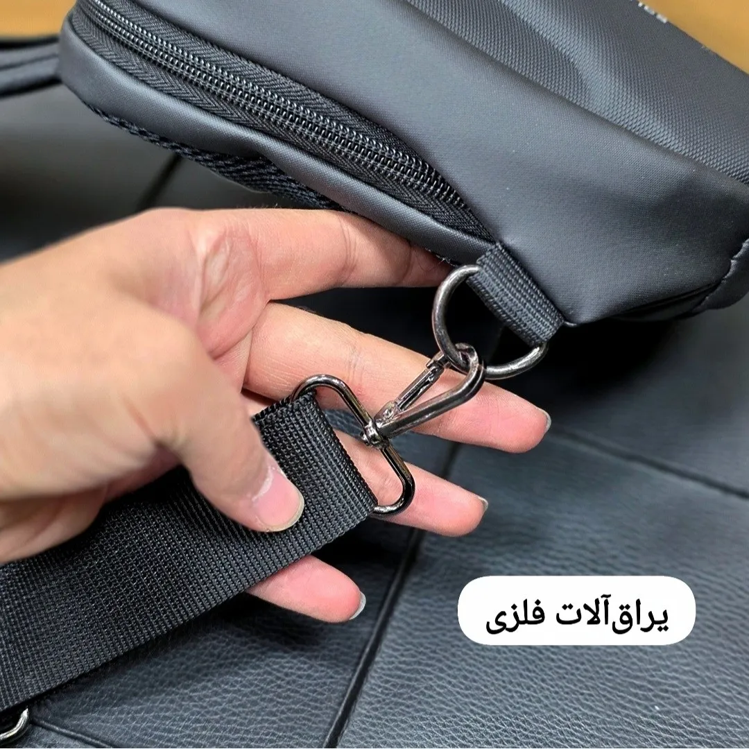 بادی بگ هاردکیس بنج ضد آب پارچه اسکین خارجی رنگ مشکی ابعاد 22 در 15 سانتی متر (2)
