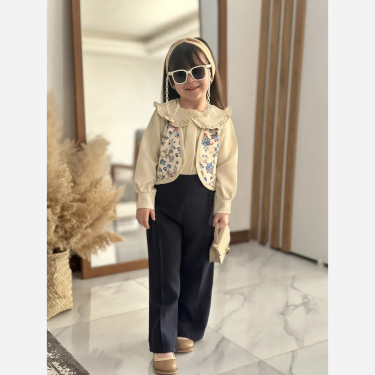 ست سه تیکه مازراتی دخترانه مدل مه گل (2)
