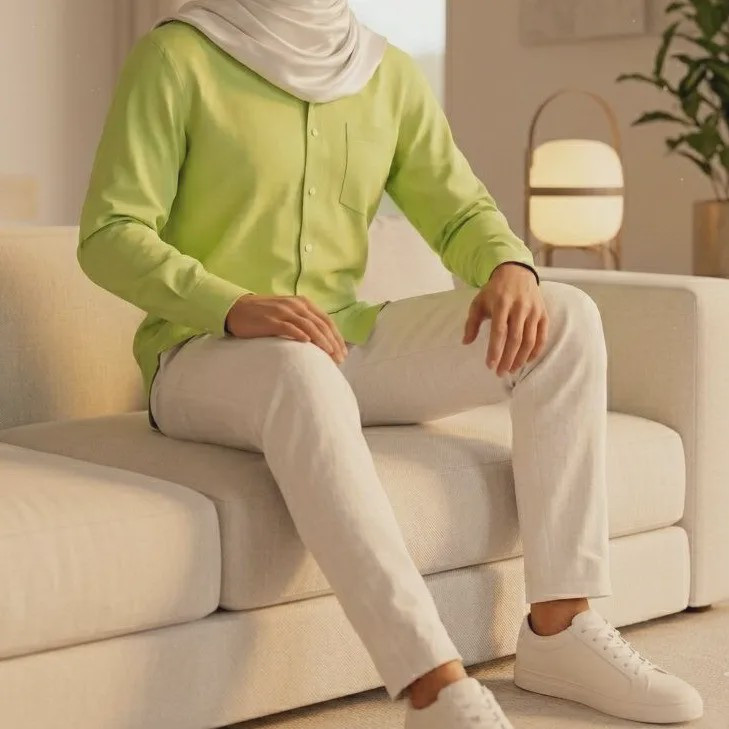 شومیز زنانه مدل کلاسیک آستین بلند جنس تترون نخی ساده