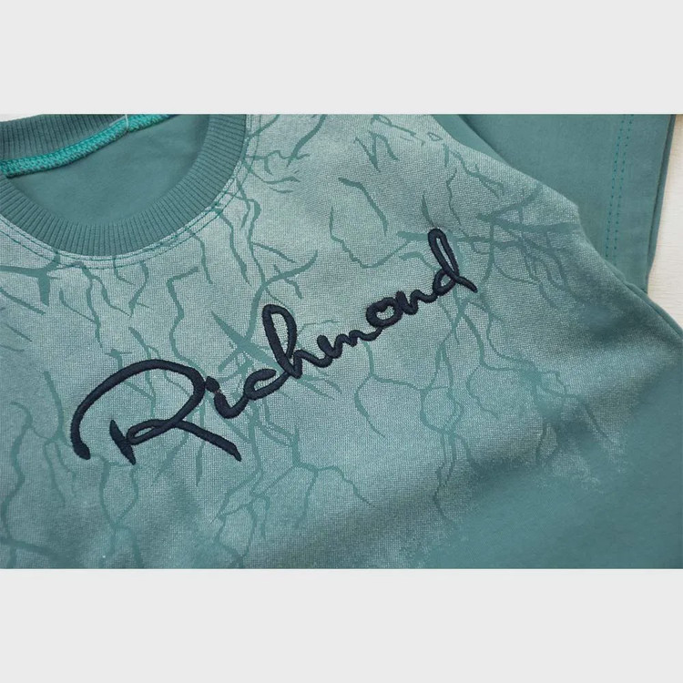 ست تیشرت و شلوارک پسرانه طرح RICHMOND جنس پنبهای