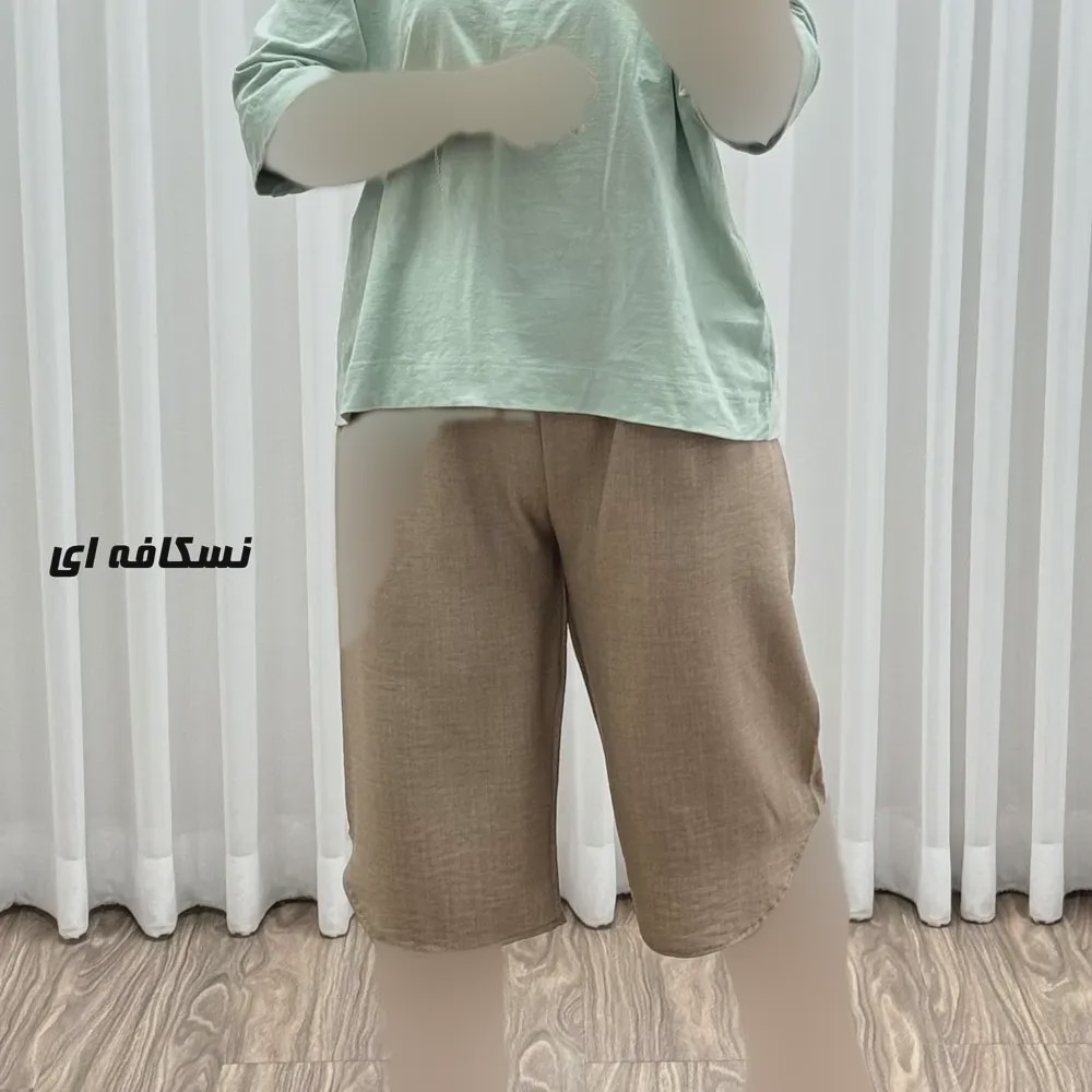 شلوارک زنانه راحتی مدل صوفیا فری سایز مناسب تا سایز 46