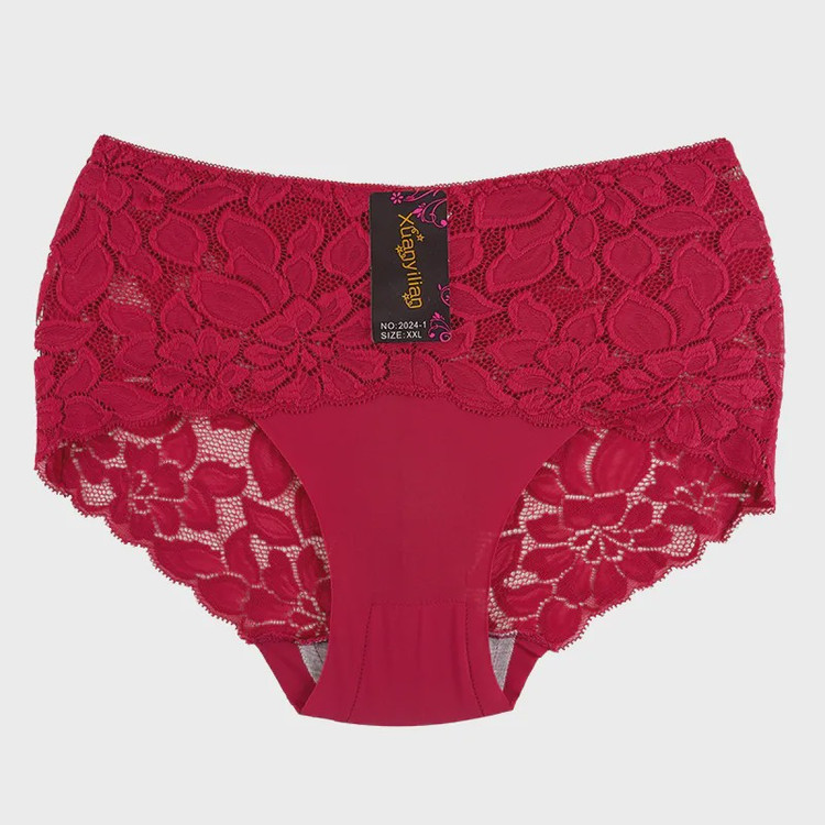 شورت اسلیپ زنانه دانتل و لیزری بغل پهن سایز 2XL 3XL 4XL