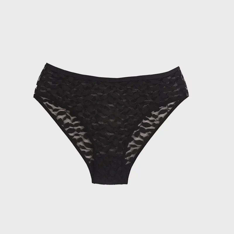 شورت اسلیپ زنانه گیپور طرح برگ سایز XL و XXL