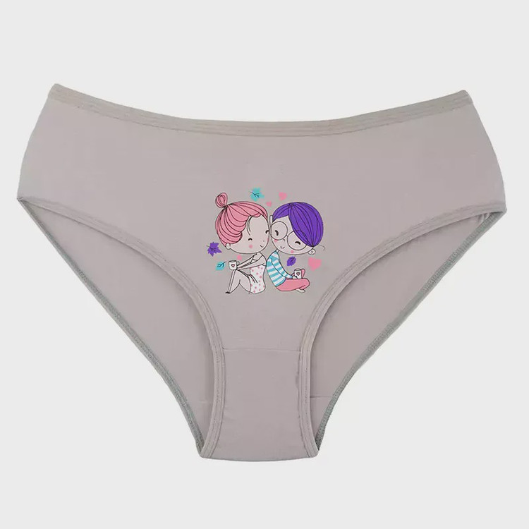 شورت زنانه اسلیپ طرح دختر و پسر و برج ایفل برند EMA جنس نخ و پنبه سایز L XL 2XL