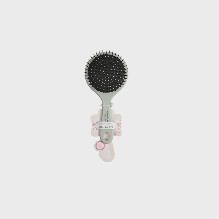 برس مو گرد فانتزی فشن کمب FASHION COMB عدم کشیدن مو بدنه محکم خوش دست طول 21 عرض 10