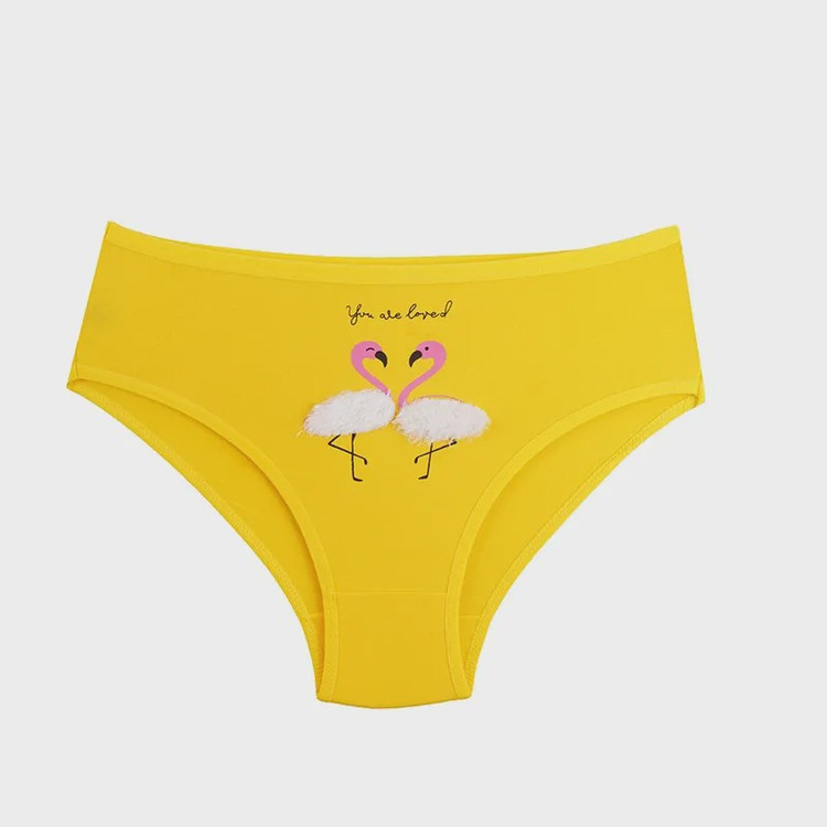 شورت اسلیپ تدی طرح فلامینگو عاشق نخ و پنبه مدل اسلیپ