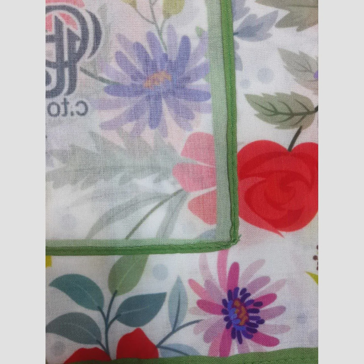 روسری مجلسی طرح گلناز قواره بزرگ 140 سانتیمتر نخ کاستوم سیتو