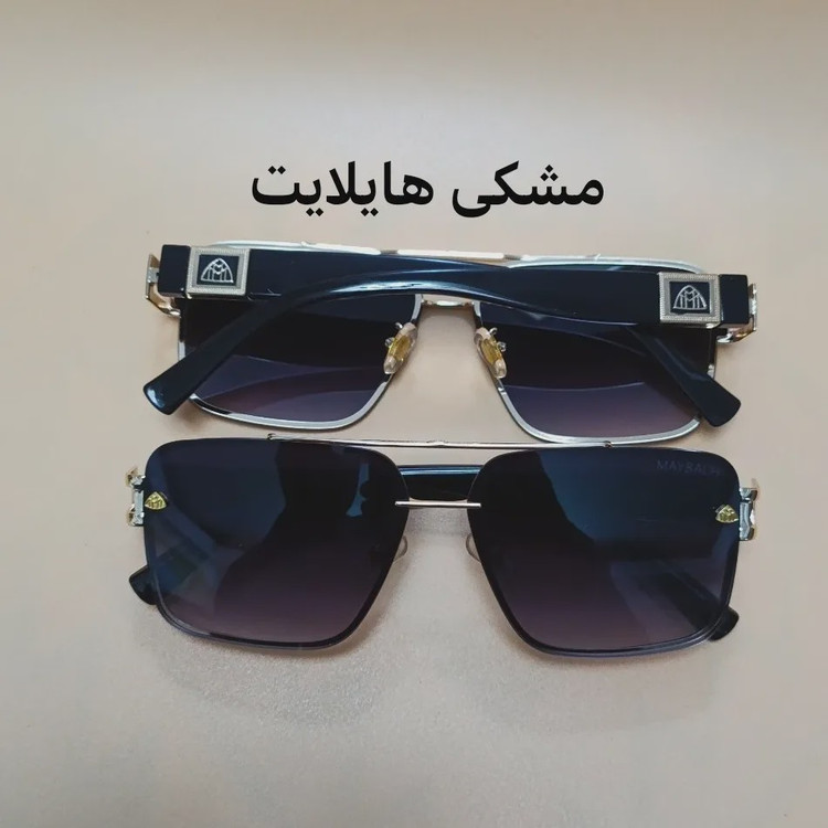 عینک مردانه میباخ آلمانی UV 400 لوکس ترکیب فلز و کائوچو مناسب صورت متوسط و بزرگ