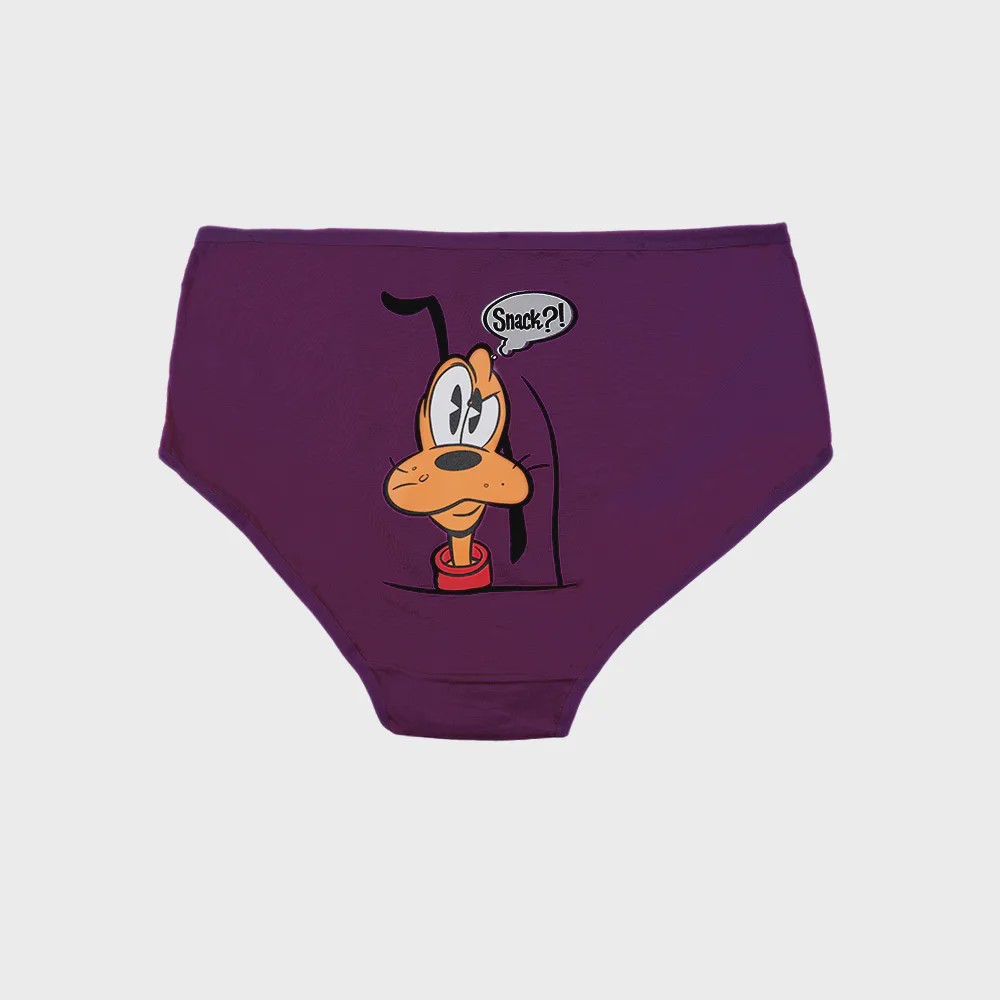 شورت زنانه اسلیپ نخی طرح گوفی سایز 3XL بانوسایز