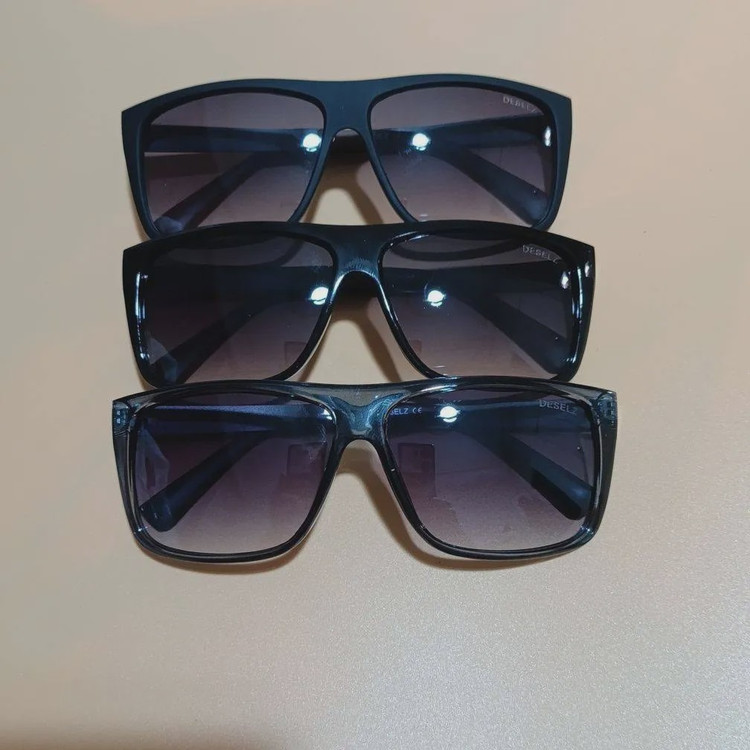 عینک آفتابی مردانه دیزل DESELZ آیتم 2309 استاندارد UV400 مناسب صورت متوسط و بزرگ