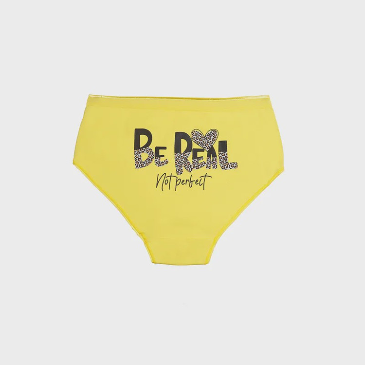 شورت زنانه اسلیپ پشت چاپی طرح bereal برند نارین سایز 2XL نخ و پنبه