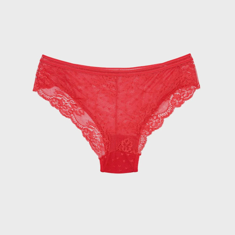 شورت زنانه توری دانتل لبه دالبری طرح ستاره سایز FREE