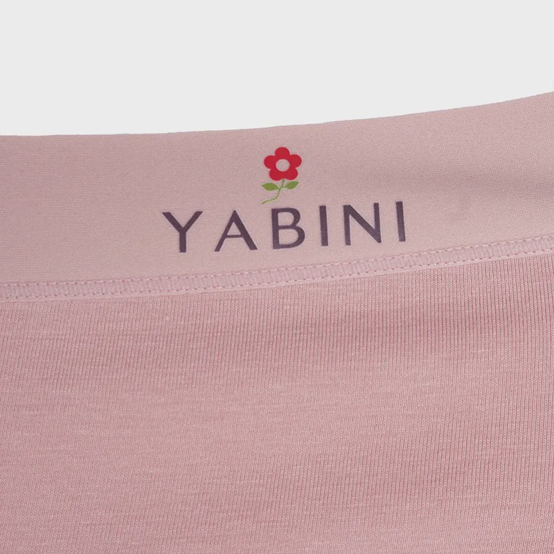 شورت زنانه اسلیپ کش لیزری طرح نوشته دار لاتین YABIN نخ و پنبه فری سایز
