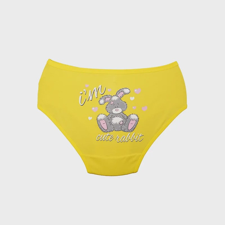 شورت اسلیپ زنانه نخی چاپی طرح خرگوش بانوسایز 3XL