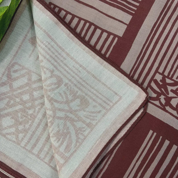 روسری نخ کاستوم طرح خاتون زنانه