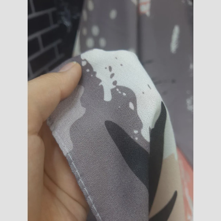 روسری نخ کاستوم طرح کژال قواره بزرگ 140x140 دور چرخ دوز