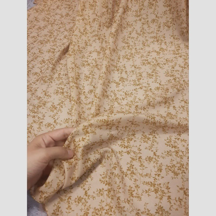 روسری نخی کاستوم طرح سوگند سبز سایز 140 چرخ دوز بدون پرزدهی