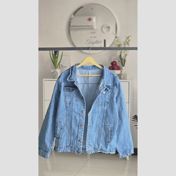 کت جین مردانه سایز بزرگ پارچه ترک بدون کش در رنگبندی متنوع سایز XL تا 4XL