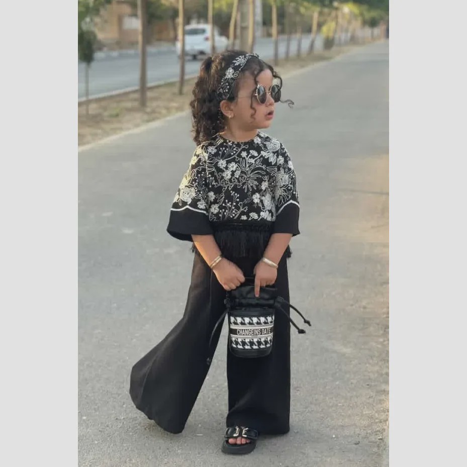 کت و شلوار دخترانه مجلسی مناسب 1 تا 8 سال