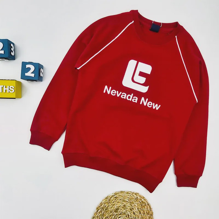 بلوز پسرانه آستین رگلان طرح NEVADA NEW جنس پنبه سوپر