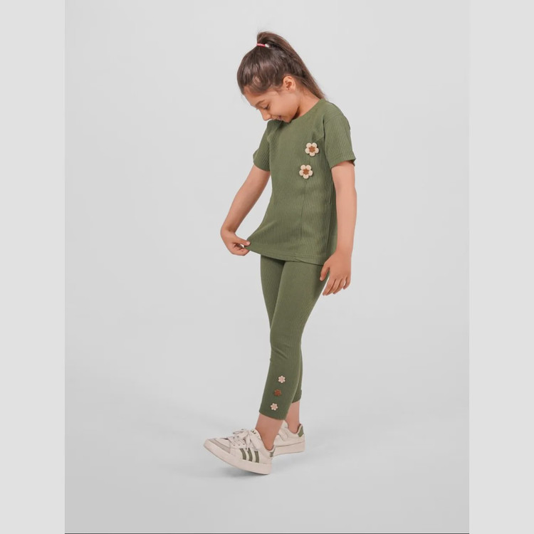 ست بلوز و شلوار راحتی دخترانه مناسب 2 تا 9 سال