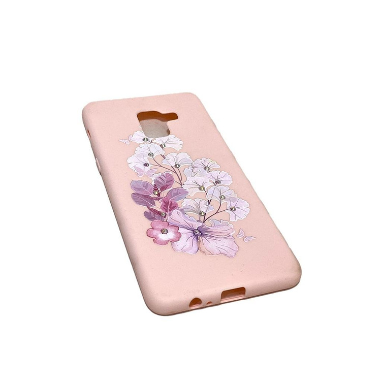 قاب گوشی موبایل سامسونگ a8 plus-A8 PLUS.مدل شکوفه