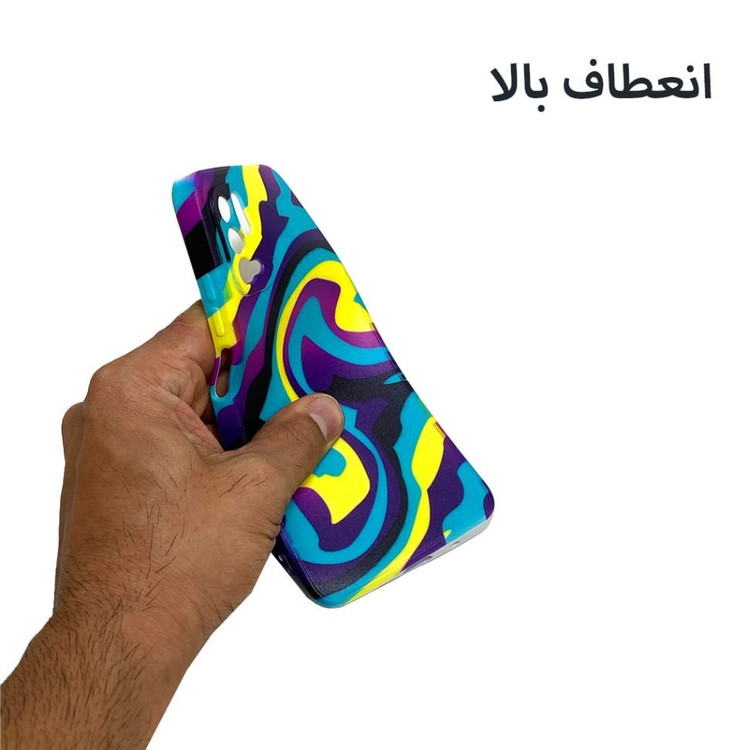 قاب موبایل شیائومیnote 10 5g -poco m3pro.مدل رنگین6