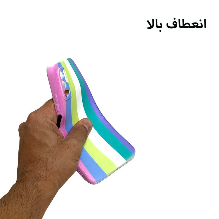 قاب موبایل شیائومیnote 10 5g -poco m3pro.مدل رنگین7