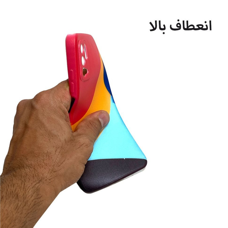 قاب موبایل شیائومیnote 10 5g -poco m3pro.مدل رنگین2