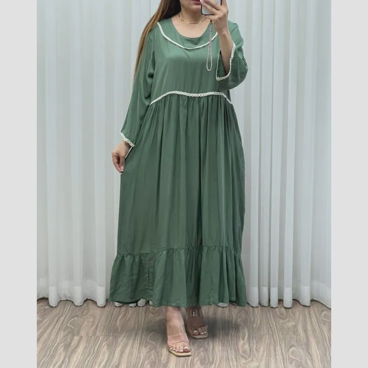 ساحلی نخی نواری طرح دریا فری سایز زنانه