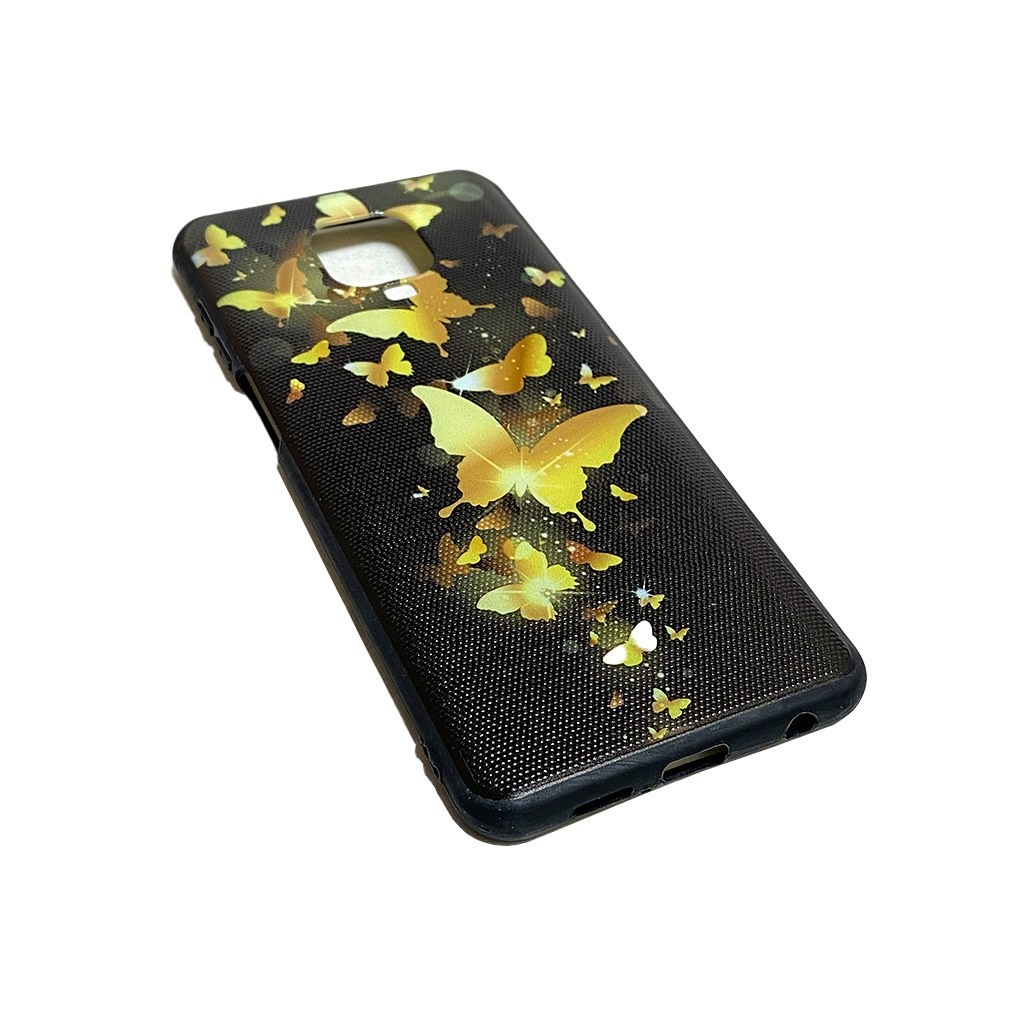 قاب موبایل شیائومی note9s -note9 pro-نوت9پرو.مدل پروانه طلایی