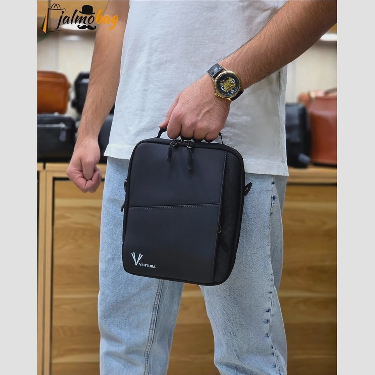 کیف دوشی دستی اسپرت برزنت و اسکین ضد آب