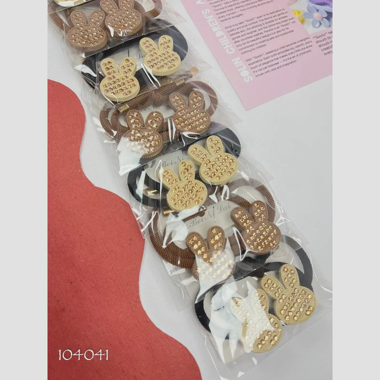 پک دو عددی کش مو دخترانه وارداتی طرحدار