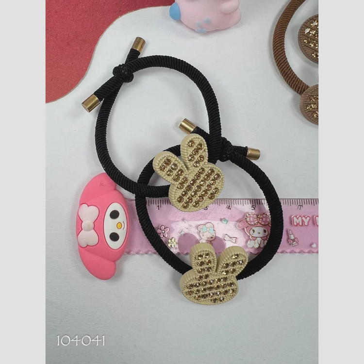 پک دو عددی کش مو دخترانه وارداتی طرحدار
