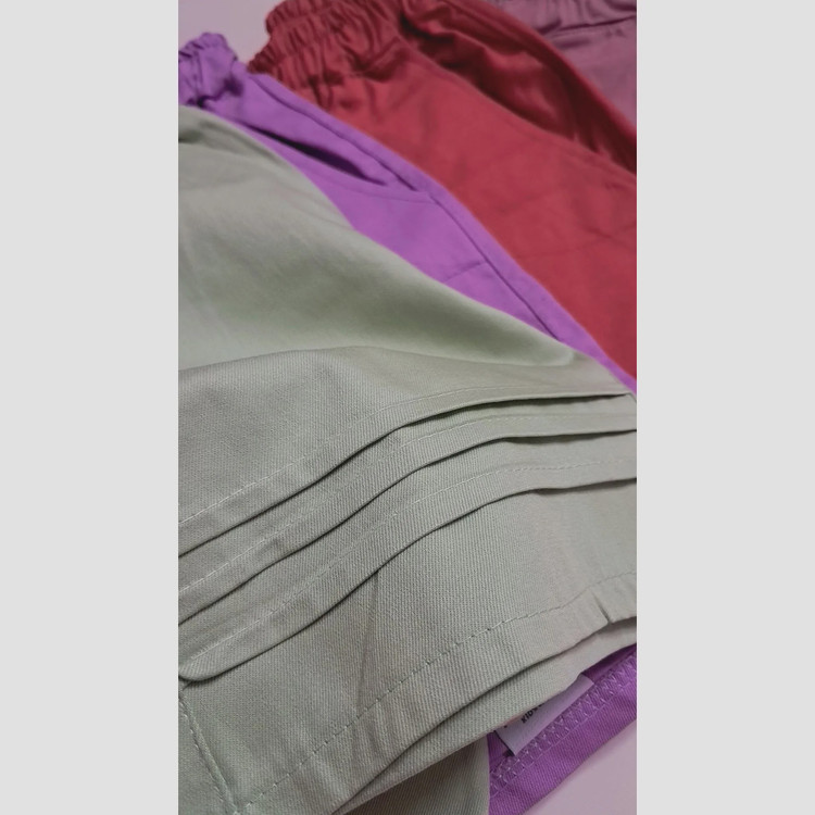 ست تیشرت و شلوارک اسپرت پسرانه و دخترانه مدل let s go جنس پنبه یک رو