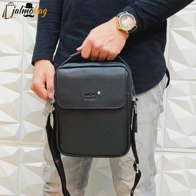 کیف دستی و دوشی چرم مونت بلنک درجه یک