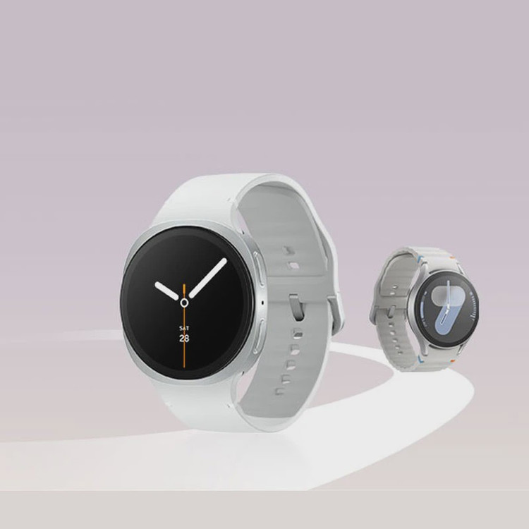 ساعت هوشمند سامسونگ Galaxy Watch 8 40mm مدل SM-L320 - نقره ای - اصلی (گارانتی 18 ماهه شرکتی)