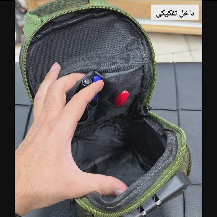 بادی بگ بنج مدل 1240 برزنت آبگریز قفل رمزدار ضد تعریق