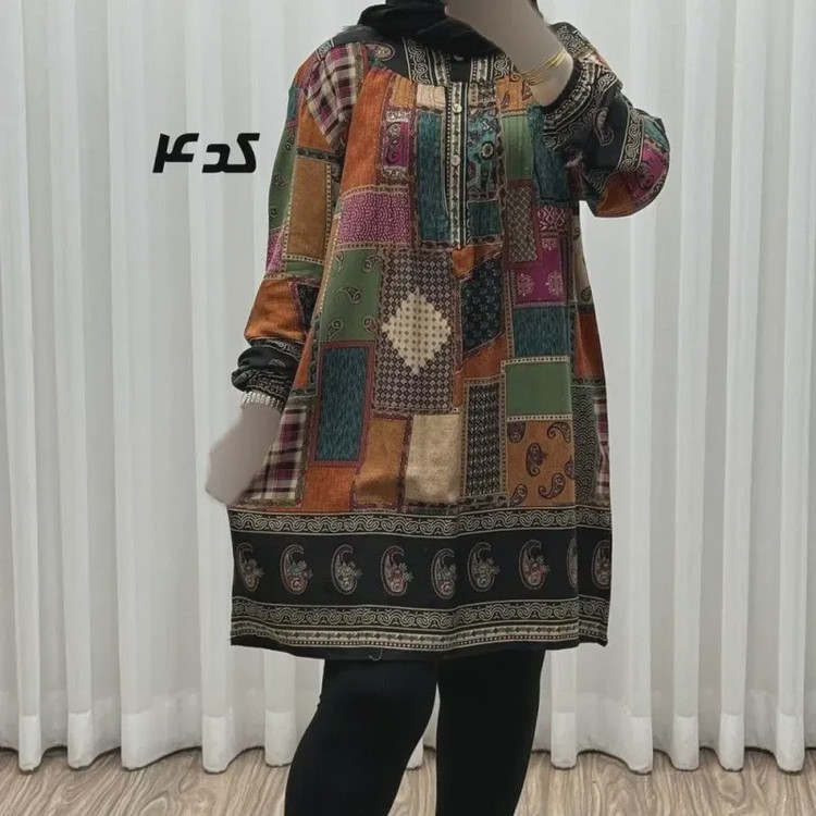 تونیک چهل تیکه سوپرنخ اندونزی سایز بزرگ زنانه
