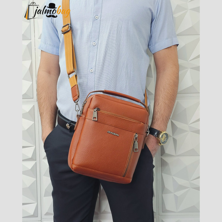 کیف دستی دوشی چرم خارجی ضد خش وارداتی