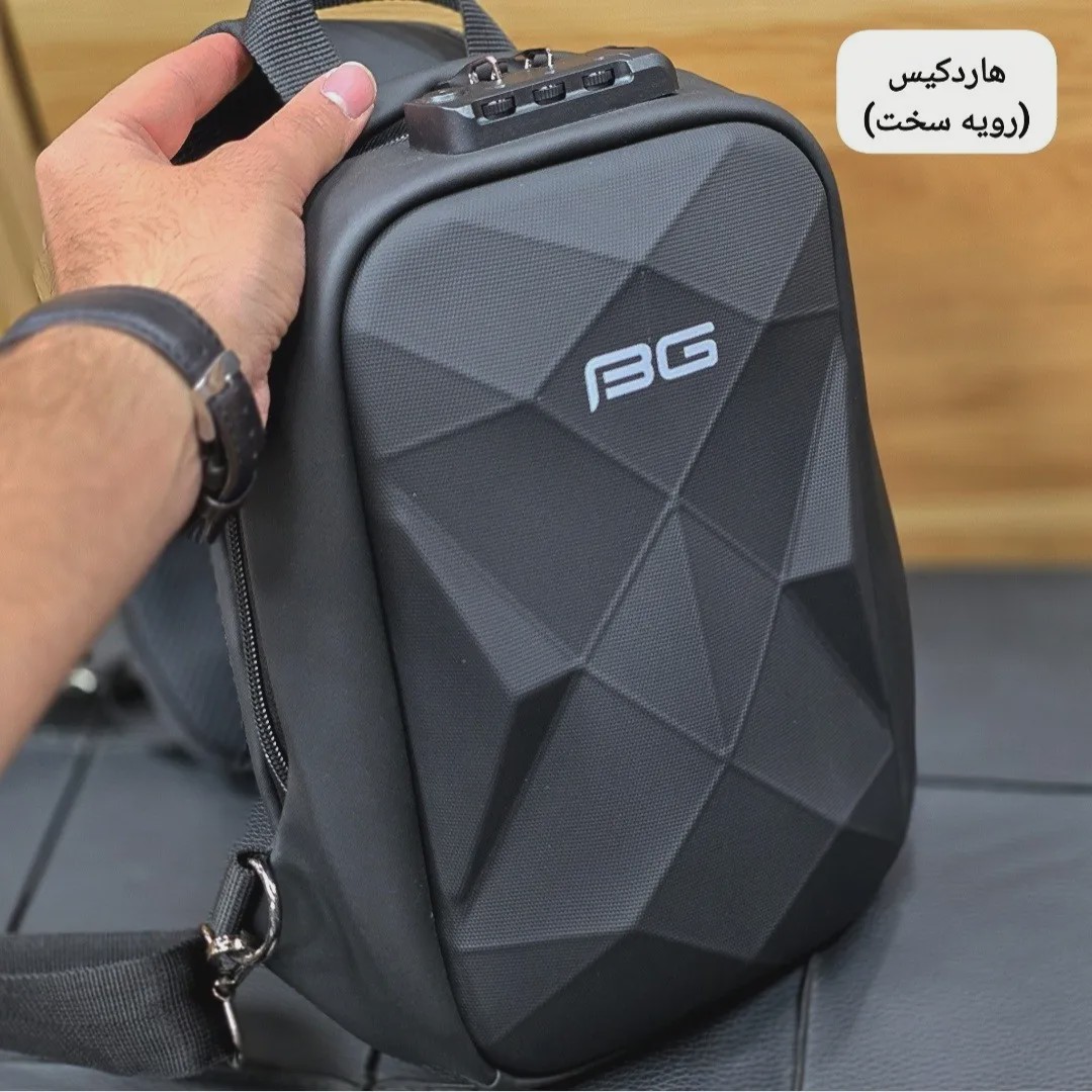 بادی بگ هاردکیس سه بعدی بنج ضد آب قفل دار چست بگ مردانه