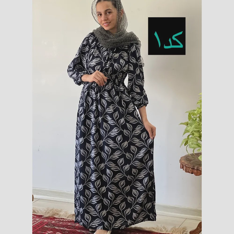 ساحلی نخی طرح دار ماچ خنک و تابستانه فری سایز
