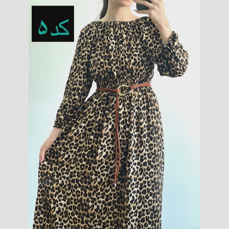 ساحلی نخی طرح دار ماچ خنک و تابستانه فری سایز