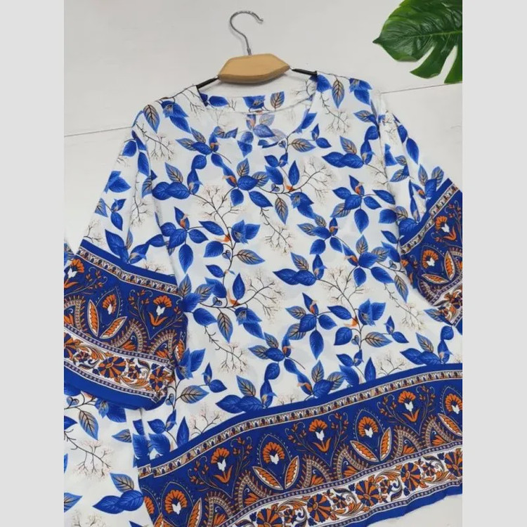 بلوز و شلوار نخی شیوان 7594