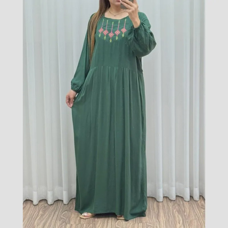 ساحلی نخی گلدوزی شده آی تکین فری سایز U7526