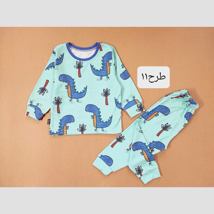 بلوز و شلوار راحتی بچگانه نخی دخترانه و پسرانه